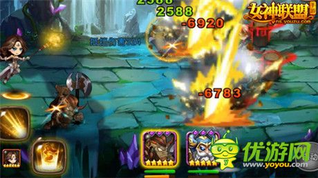 狂暴双雄 《女神联盟》手游新英雄视频首发